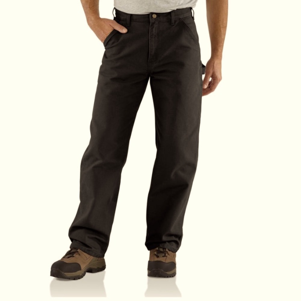 Carhartt B11 Washed Duck Dungaree, Work pants New with Tags BLK